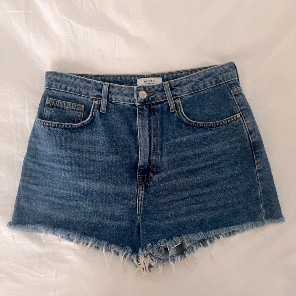 Forever 21 cutoff denim shorts